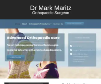 Drmarkmaritz.com(Dr Mark Maritz) Screenshot