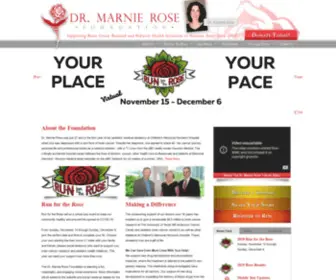 Drmarnierose.org(Marnie Rose Foundation) Screenshot