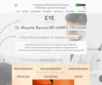 Drmayankbansal.com(Mayank Bansal MD (AIIMS) Screenshot