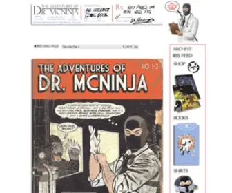 DRMcninja.com(The Adventures of Dr) Screenshot