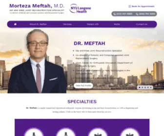 Drmeftah.com(Dr Morteza Meftah) Screenshot