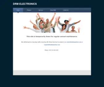 Drmelectronics.com(DRM ELECTRONICS) Screenshot