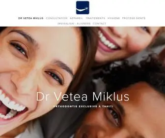 Drmiklus.com(Orthodontie) Screenshot