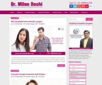 Drmilandoshi.com(Dr. Milan Doshi) Screenshot
