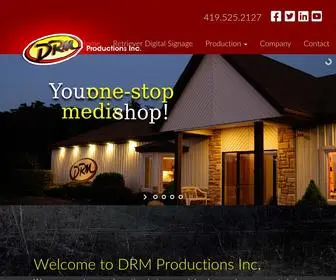 Drminc.com(DRM Productions) Screenshot