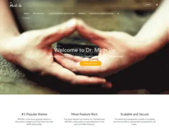 Drminhvo.com(Energy Medicine) Screenshot