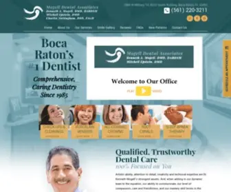 Drmogell.com(Dentist in Boca Raton) Screenshot