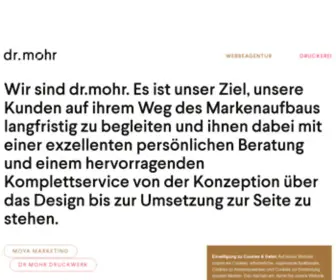 Drmohr.de(Druckerei) Screenshot
