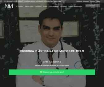 Drmoisesdemelo.com.br(Cirurgia) Screenshot