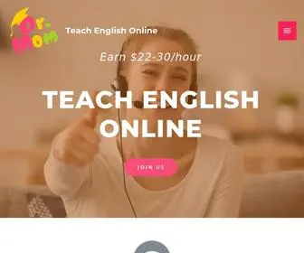 DrmomGroup.com(Teach English Online) Screenshot