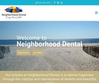 Drmondneighborhooddental.com(Dentist in Mastic Beach) Screenshot