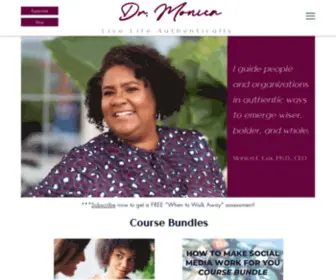 Drmonicacox.com(Dr. Monica Cox) Screenshot