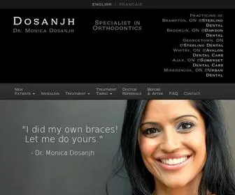 Drmonicadosanjh.com(Monica Dosanjh) Screenshot