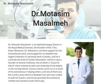 Drmotasim.com(Motasim Masalmeh) Screenshot