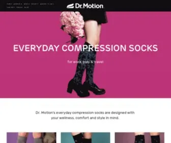 Drmotionsocks.com(Dr. Motion) Screenshot