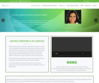 Drnabisar.com(Natural medicine from extracts with proven medical case study. Bio actives) Screenshot
