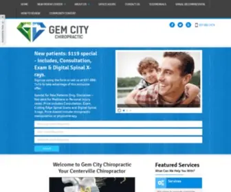 Drnathanbaxter.com(Chiropractor in Centerville) Screenshot