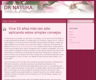 Drnatura.es(Drnatura blog de salud y belleza) Screenshot