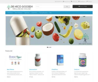 Drnicogoosen.com(Dr Nico Goosen) Screenshot