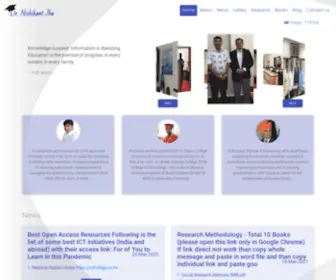 DrnishikantjHa.com(Dr.Nishikant Jha Ph.D) Screenshot