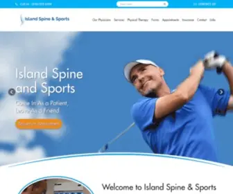 Drobedian.com(Island Spine and Sports Island Spine and Sports) Screenshot