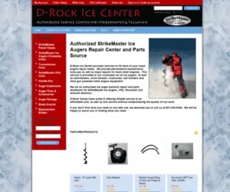 Drockicecenter.com(StrikeMaster Ice Auger Parts) Screenshot