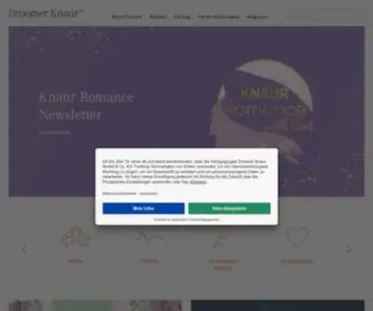 Droemer-Knaur.de(Bücher und Autoren) Screenshot