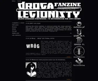 Drogalegionisty.pl(Droga Legionisty) Screenshot