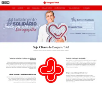 Drogariatotal.com.br(DrogariaTotal) Screenshot