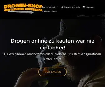 Drogen-Shop.net(Weed Kokain Amphetamin) Screenshot