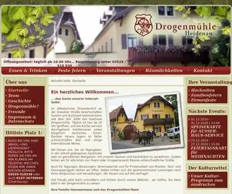 Drogenmuehle.de(Drogenmühle Heidenau) Screenshot