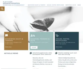 Drogensubstitution.at(Drogensubstitution) Screenshot