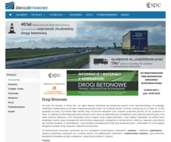 Drogibetonowe.pl(Drogi Betonowe) Screenshot