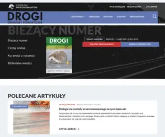 Drogigminneipowiatowe.pl(Drogi Gminne i Powiatowe) Screenshot