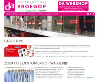 DrogisterijVroegop.nl(Drogisterij Vroegop) Screenshot