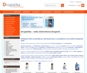 Drogistika.cz(Vaše internetová drogerie) Screenshot