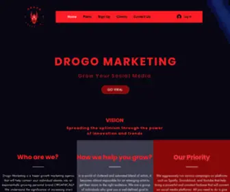 Drogomarketing.com(Drogo Marketing) Screenshot