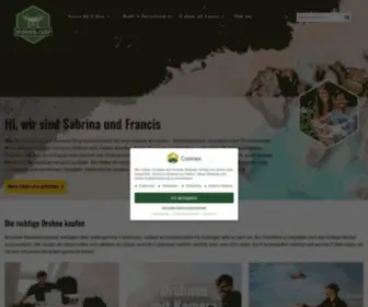 Drohnen-Camp.de(Mit unserem Drohnen Blog unterstützen wir dich bei allen Fragen rund um Drohnen) Screenshot