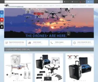 Drohnenstore24.de(Minicopter Multicopter Wärmebildsysteme) Screenshot