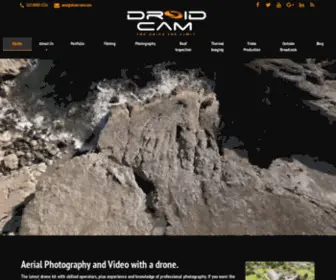 Droid-Cam.com(Aerial Photography and Aerial Videography) Screenshot