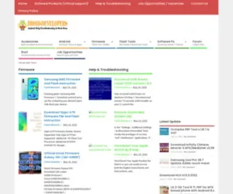 Droid-Developers.com(Troubleshooting Guide & Firmware Files) Screenshot