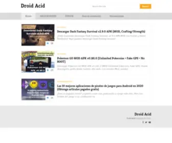 Droidacid.com(Apps for PC and Mac) Screenshot