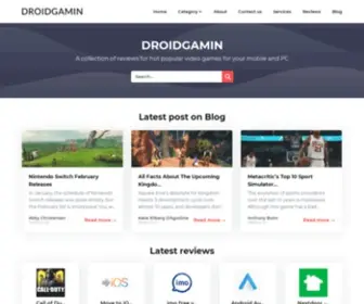 Droidgamin.com(Best Games for Android) Screenshot