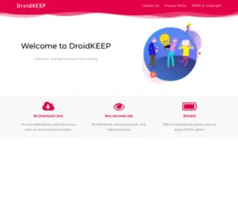 Droidkeep.com(Home) Screenshot