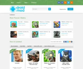 Droidmod.pro(Our resource) Screenshot