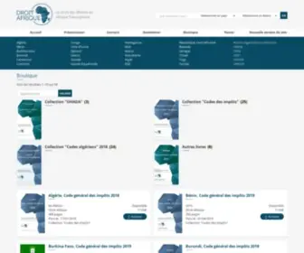 Droit-Algerie.com(Droit Algérie) Screenshot