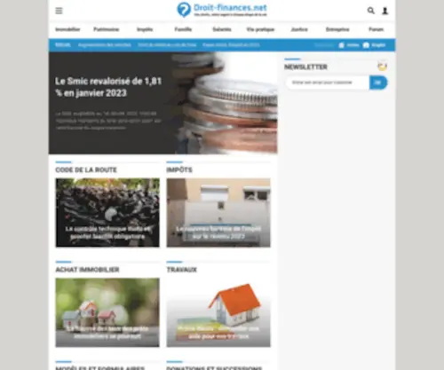 Droit-Finances.com(Vos droits et votre argent) Screenshot