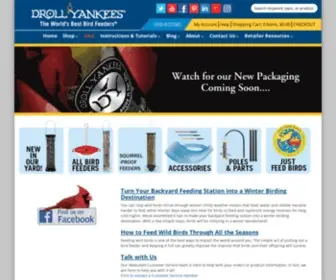 Drollyankees.com(World's Best Feeders Since 1969®) Screenshot