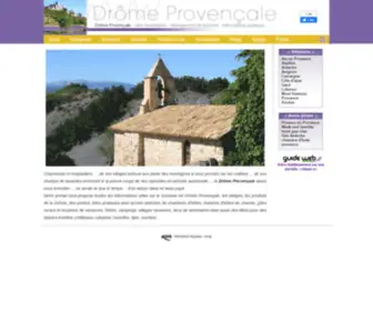 Drome-Provence.com(Drôme Provençale) Screenshot