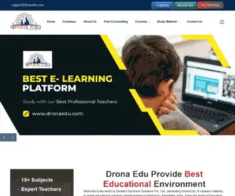 Dronaedu.com(Drona Edu E) Screenshot